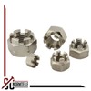Crown Nuts - M16 - (Pack of 2) - DIN
