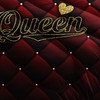 AILONEN Black and Red Comforter Set,King and Queen Printed Crown