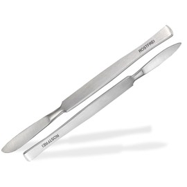 Professional Foot Care Scalpel Set of 2 Callus Scraper Sharp Stainless Steel Callus Remover for Gentle Removal of Callus Pedicure Scraper