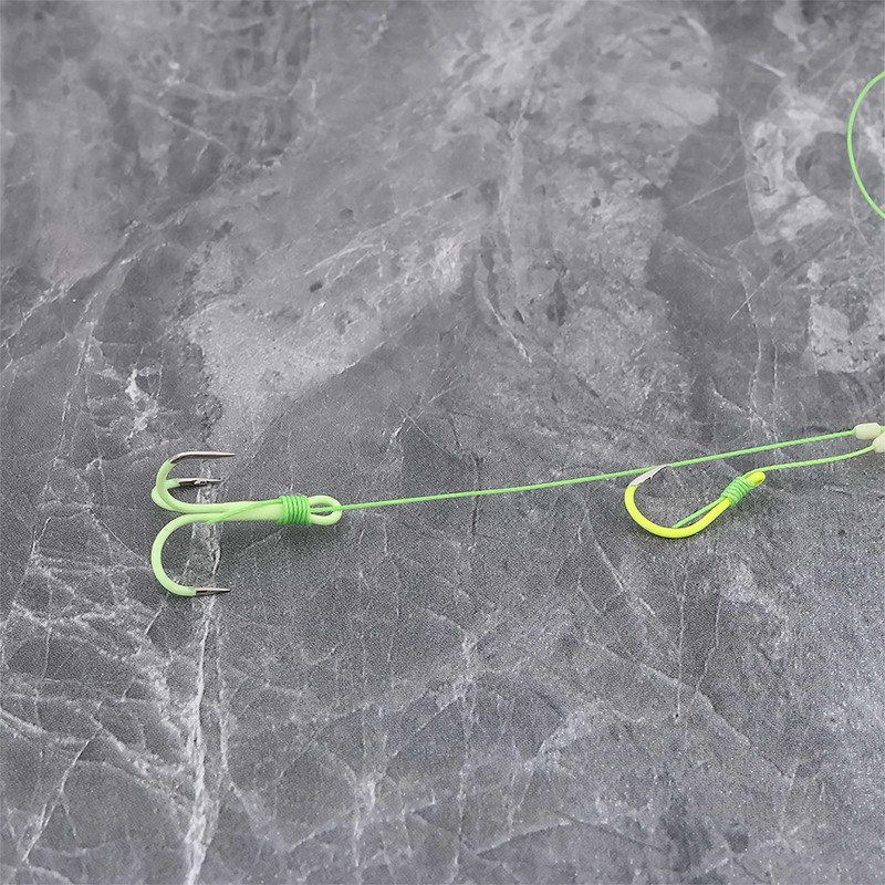 Briny River 10Pcs 11# Fishing Spring Feeder Hooks Bait Trap
