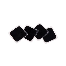 Compex Unisex Adult Electrodes Corebelt (x4), Black, Unique