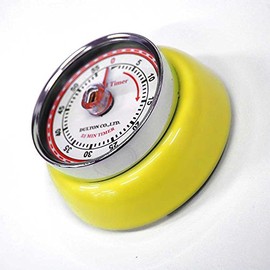 Dalton Color Kitchen Timer with Magnet Yellow