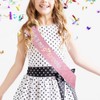 9th Birthday Sash and Tiara Crown Pink Crystal Birthday Crown