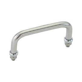 Joe Prince Takeshita Stainless Steel Round Bar Pull (with Studs) P = 68 1 Piece H-17-SUS-7 H-17-SUS-7