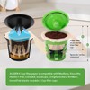 Aussen Disposable Coffee Paper Filters Replacement Kerig Filter Fit All
