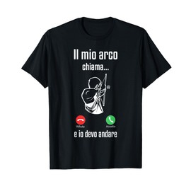 Arco E Frecce Regalo Di Arciere Tiro Con L'arco Il Mio Arco Maglietta