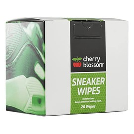 Cherry Blossom Unisex's Sneaker Wipes Shoe Care Product, Clear, 20 Pack