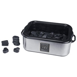 Master Massage 18 Quart Digital LED Hot Stone Heater – Portable Stainless Steel Stone Warmer for Massage Therapists