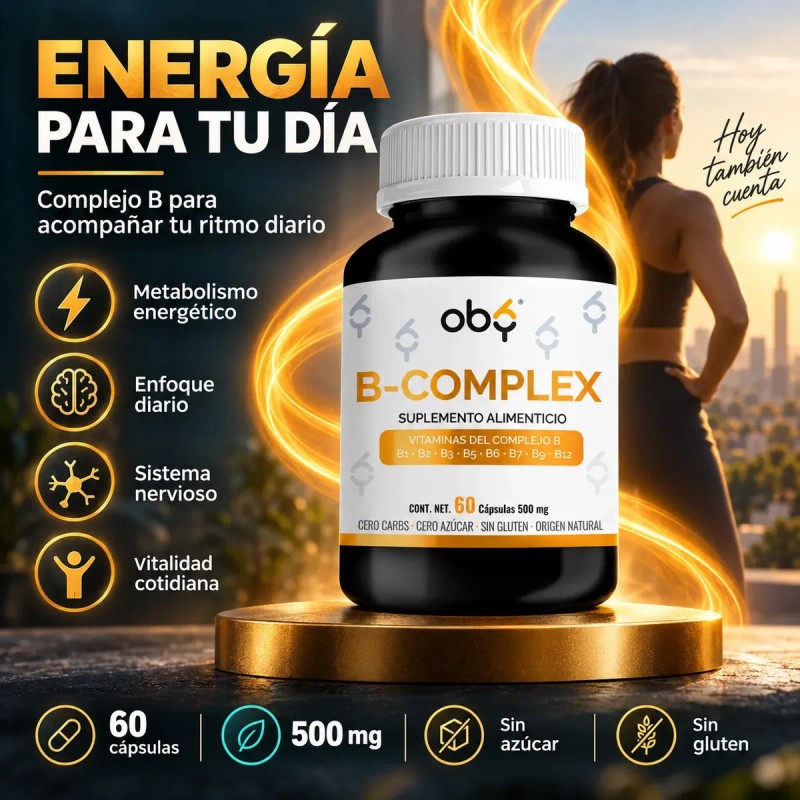Suplemento Complejo B Formula Completa Nutricion Diaria