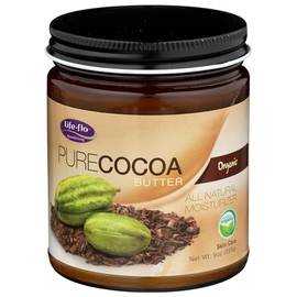 Life-Flo Organic Pure Cocoa Butter, 9 Ounce