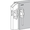 Prime-Line U 9846 Patio Sliding Door Loop Lock, 1-1/8 In.