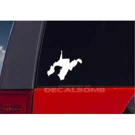 DECALBOMB West Virginia COAL MINER decal / sticker mining