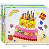 WANLIAN Pack of 10 Sticky Mosaic Set Stickers for Children