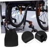 Baluue 1pair Elevating Wheelchair Footrest Heavy Duty Pedal for Comfort