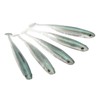 5Pcs Simulated Soft Fish Bait 3D Eyes Environmentally Friendly Silicone