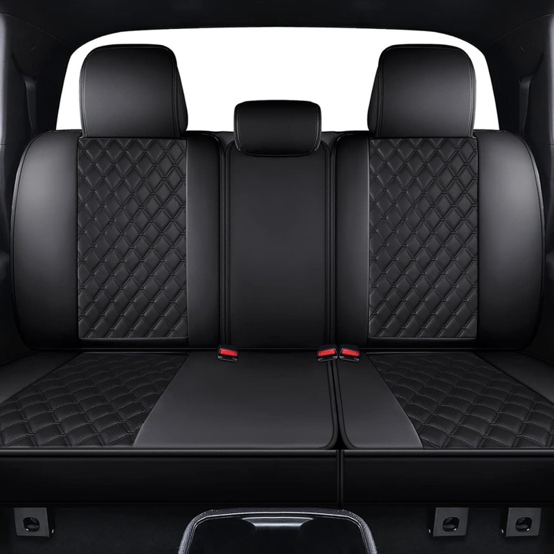 Sxikin Tacoma Seat Covers Front Seats, Waterproof Luxury Faux Leather