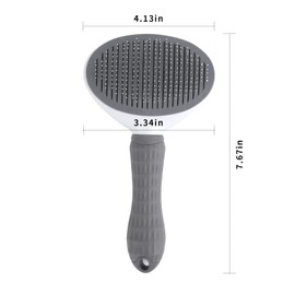 Generic Gray Deshedding Brush, Grey