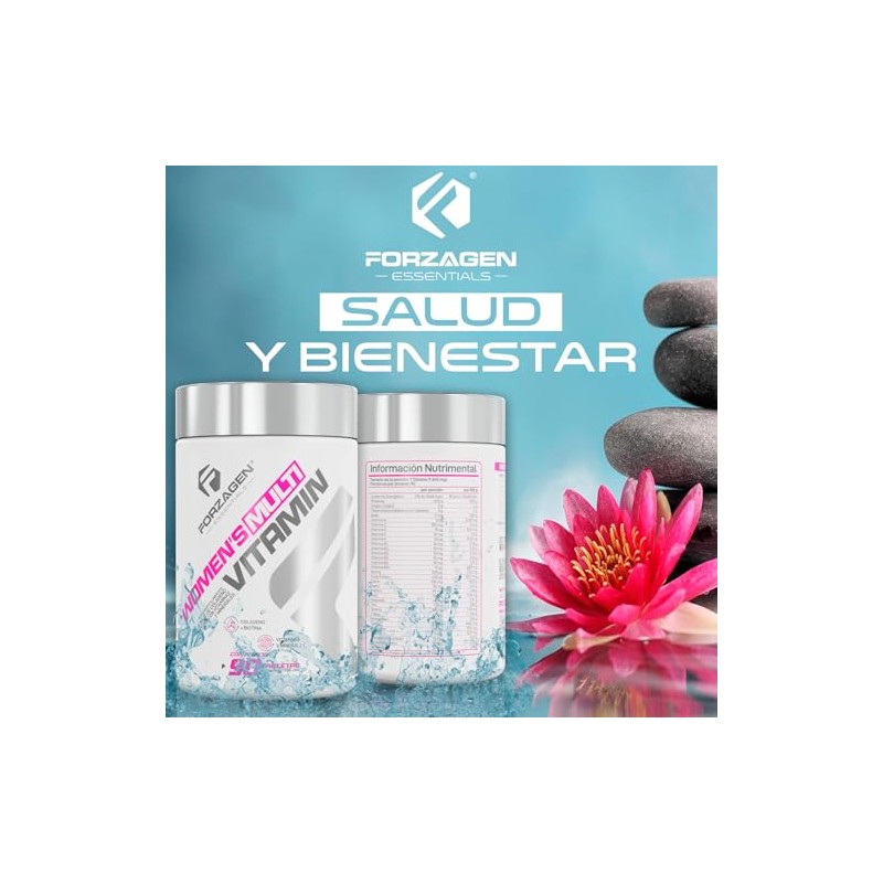 Forzagen Suplemento Alimenticio Women Multivitamin Multivitamínico Mujer Servicios Complejo Belleza