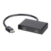 Monoprice DisplayPort 1.2 to DisplayPort Multi-Stream Transport (MST) Hub -