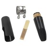Hordion Clarinet Mouthpiece Kit - Includes Ligature, Reed 2.5, Plastic
