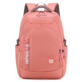 Outplea 25L Travel Backpack, Waterproof Carry On Backpack, 15.6inch Laptop Backpack, Lightweight Travel Back Pack for Women, Pink