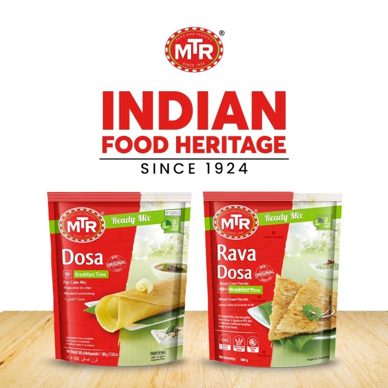 MTR Instant Mix Ready to Cook Indian Breakfast Meal Dosa