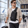 Anti-Theft Chest Bag with Combination Lock & USB Port –