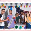 8 Pcs Prom King and Queen Sash Silver Glitter, Black