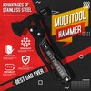 PODMemory Multitool Hammer For Husband, Multitool Camping Hammer For Dad,