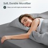 LuxClub King Fitted Sheet Bedding with 45cm Depth, Extra Deep