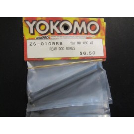 Yokomo NEW YOKOMO ZS-010BRB REAR DOG BONE SET MR-4BC, MR-4MT SERIES NOS NIP