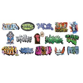 HO Scale Custom Graffiti Decals #11