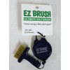 EZ Brush Ultimate Golf Brush Black Clip On Club Cleaning Tool NEW 2Pack