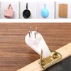WYAN 62 pieces traceless picture hooks, 5 designs nails without