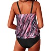 Yonique Traje de baño tankini de dos piezas para mujer,