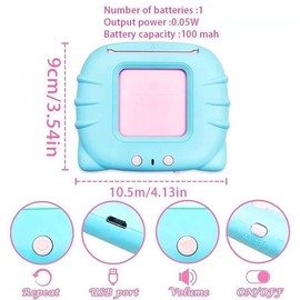 Talking English Learning Machine, 1 Box English Learning Toy, Reading Machine with 112 Cards, Educational Toy for Boys & Girls