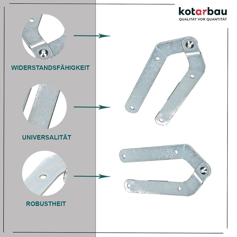 KOTARBAU Set of 2 Ladder Tape without Hooks Ladder Hinge