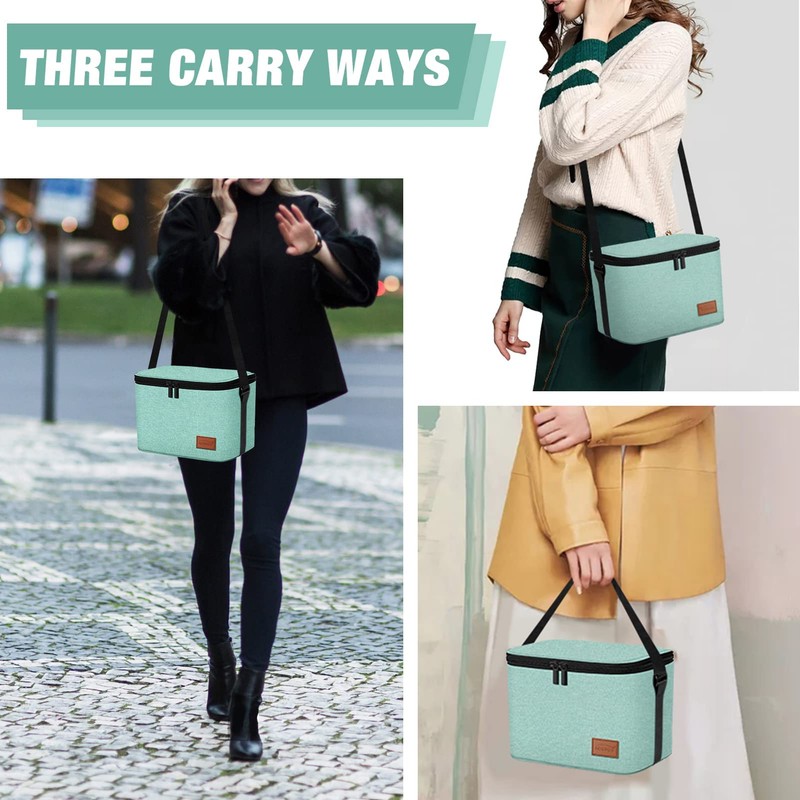 Cool Bag Small Light Insulated Lunch Bag for Work &