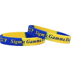 Sigma Gamma Rho Silicone Bracelet