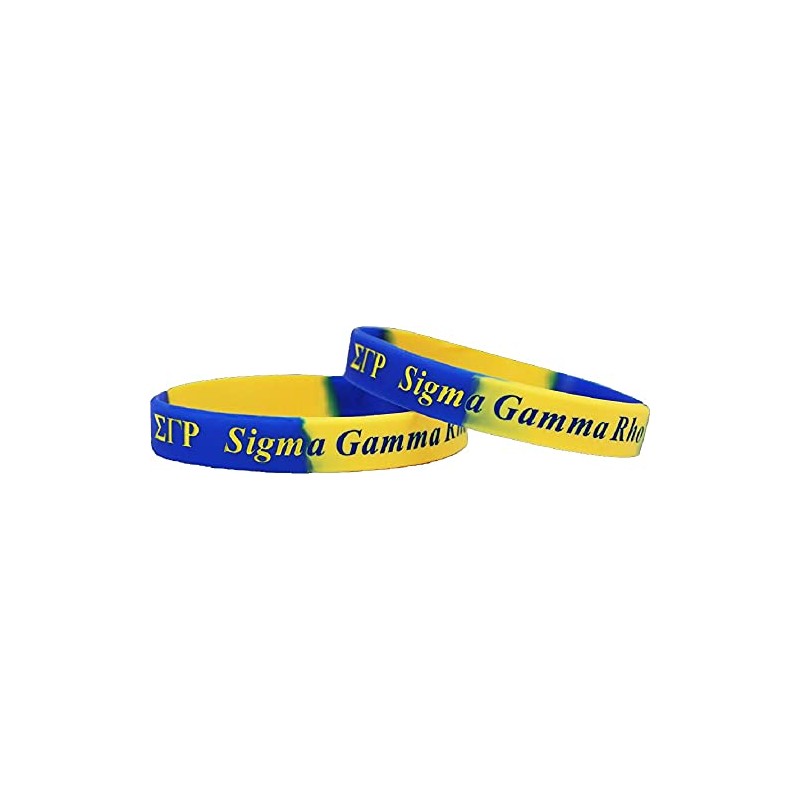 Sigma Gamma Rho Silicone Bracelet