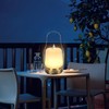 Cordless Lantern LED Retro Rechargeable Stepless Dimming 3 Lighting Modes