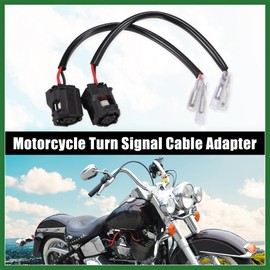 Motoforti Motorcycle Turn Signal Cable Adapter Connector for Yamaha MT-10 2pcs Long-lasting