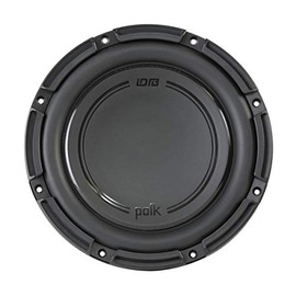 Polk Audio DB1042 SVC - DB+ Series 10" Shallow Subwoofer for Marine/Car Sound System, 30Hz-200Hz Frequency Response, Single 4-Ohm Voice Coils & Polypropylene Woofer Cone