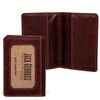 Slim Card Holder Wallet #7736 - Please Select Color:: Brown