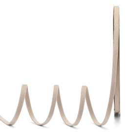 Lemon Park Camel Double Faced Velvet Ribbon,1/4 Inch x 20Yd for Christmas Wreath Gift Wrapping Christmas and Wedding Decoration(Camel 1/4")