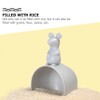 Tomaibaby 2pcs Plastic Measuring Scoops Mouse Shaped Kitchen Rice Scoops