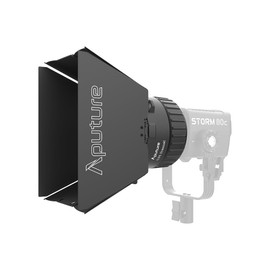 Aputure CF4 Barn Doors - 8-Blade Light Control Attachment for CF4 Fresnel, Beam Shaping & Scattered Light Control, Compatible with Standard 5" Scrims