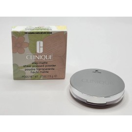 Clinique Stay Matte Sheer Pressed Powder Oil Free 101 Invisible Matte New Batch