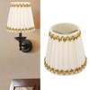 6Pcs Lampshade Candle Lamp Shade Modern Simple Style Home Decoration