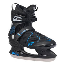 K2 F.I.T. Ice Pro Mens Ice Skates - Black/Blue / 7.0